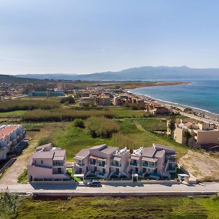 Aegean Breeze Luxury Apartments Next To The Sea Maleme  Exterior photo