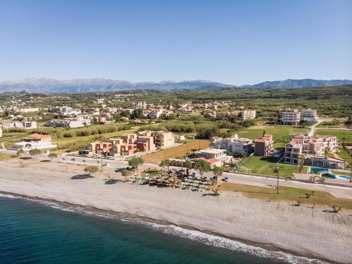 Aegean Breeze Luxury Apartments Next To The Sea Maleme  Exterior photo