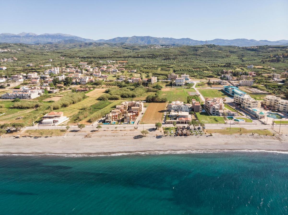 Aegean Breeze Luxury Apartments Next To The Sea Maleme  Exterior photo
