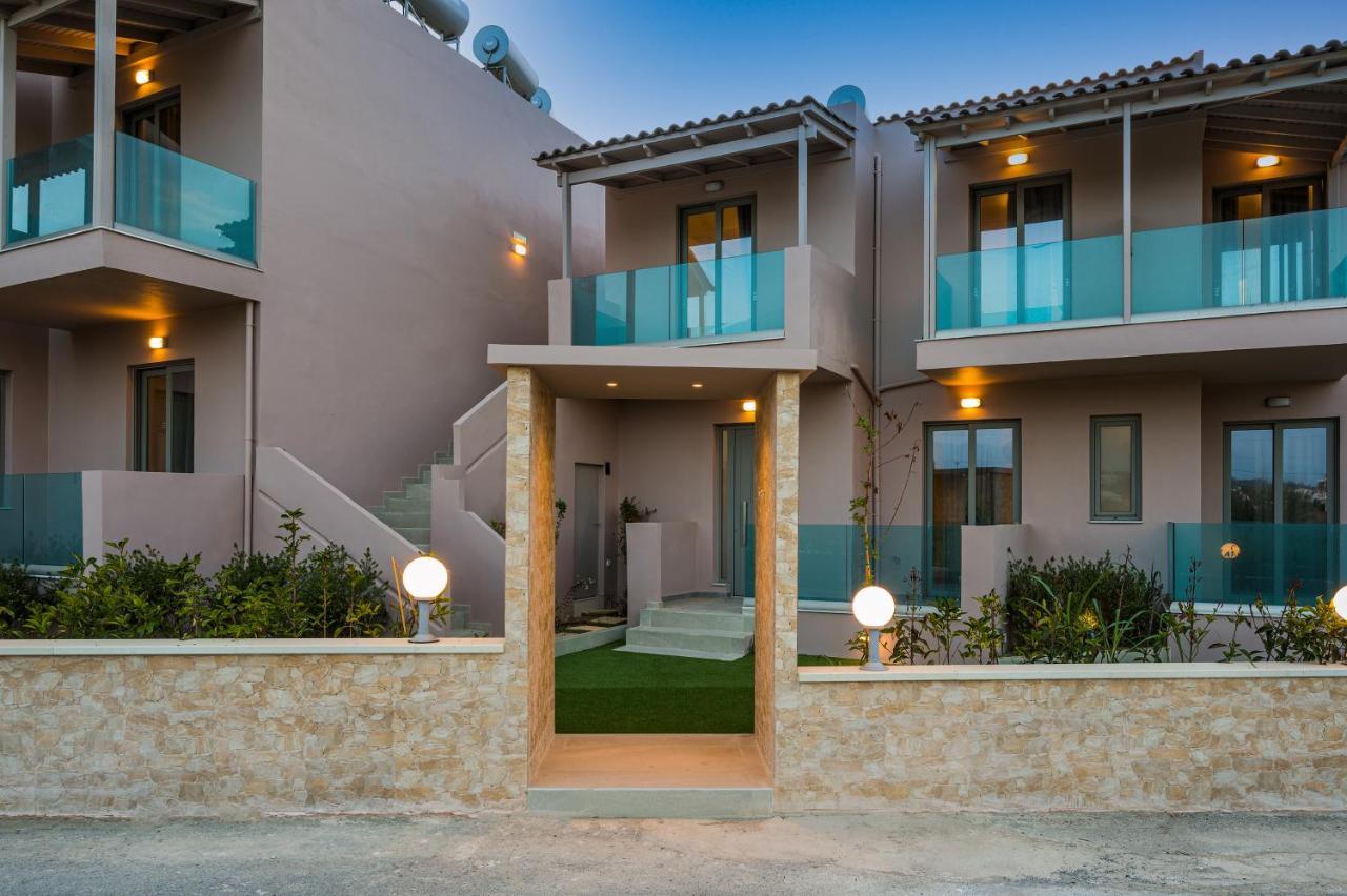 Aegean Breeze Luxury Apartments Next To The Sea Maleme  Exterior photo